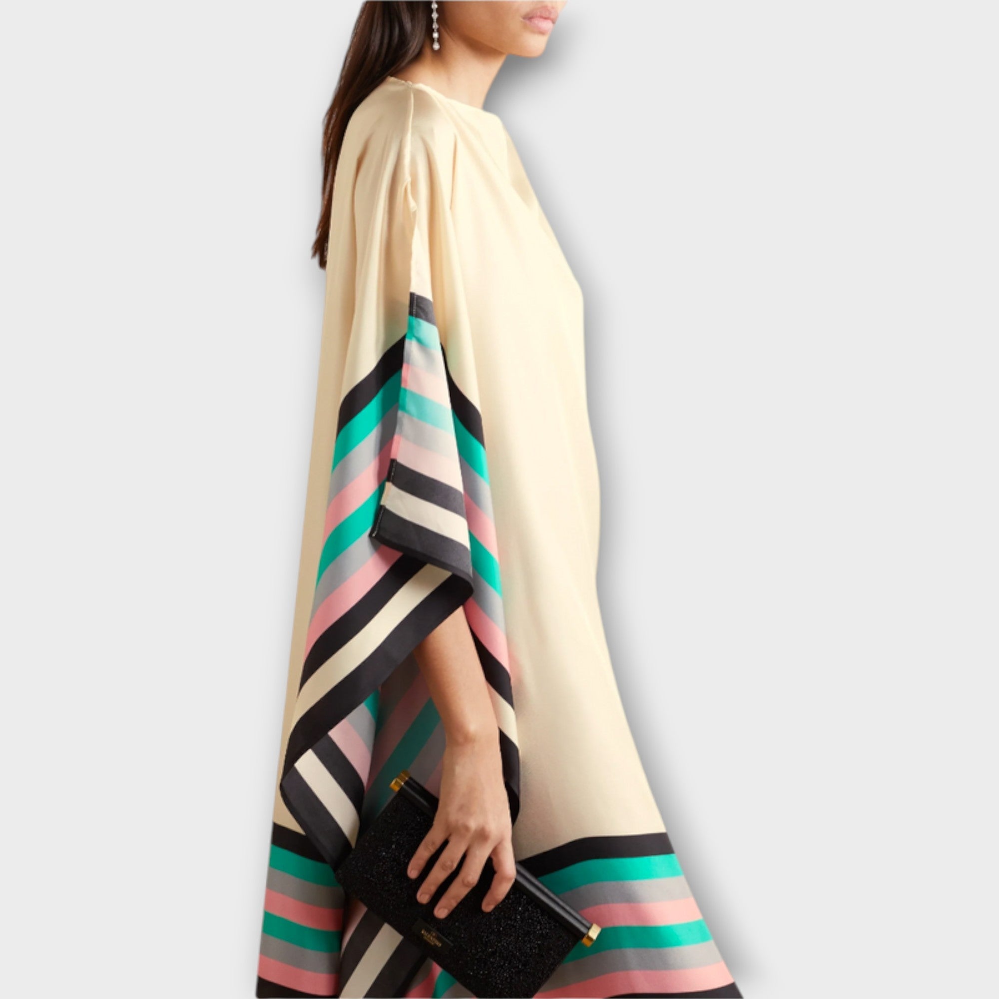Elenora - Geometrický kaftan s volným střihem