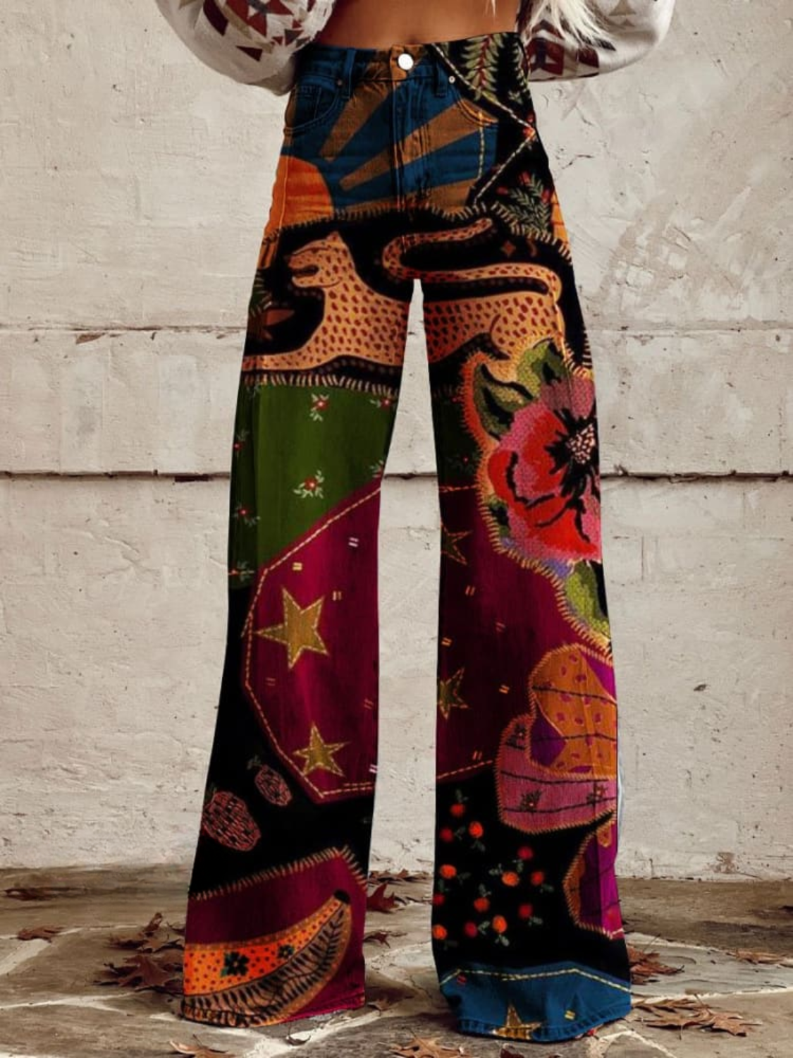 Léna - Boho Chic Kalhoty