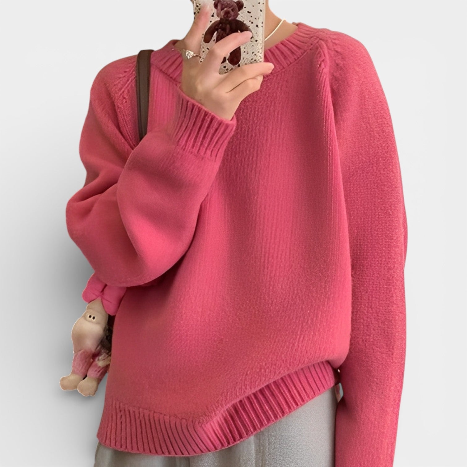 Lucie – Oversize svetr s minimalistickým designem
