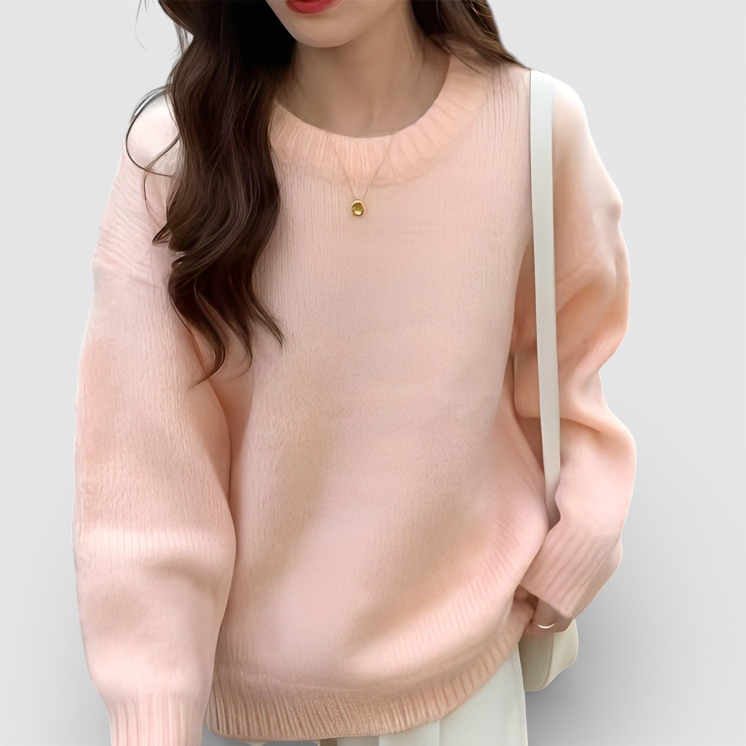 Lucie – Oversize svetr s minimalistickým designem
