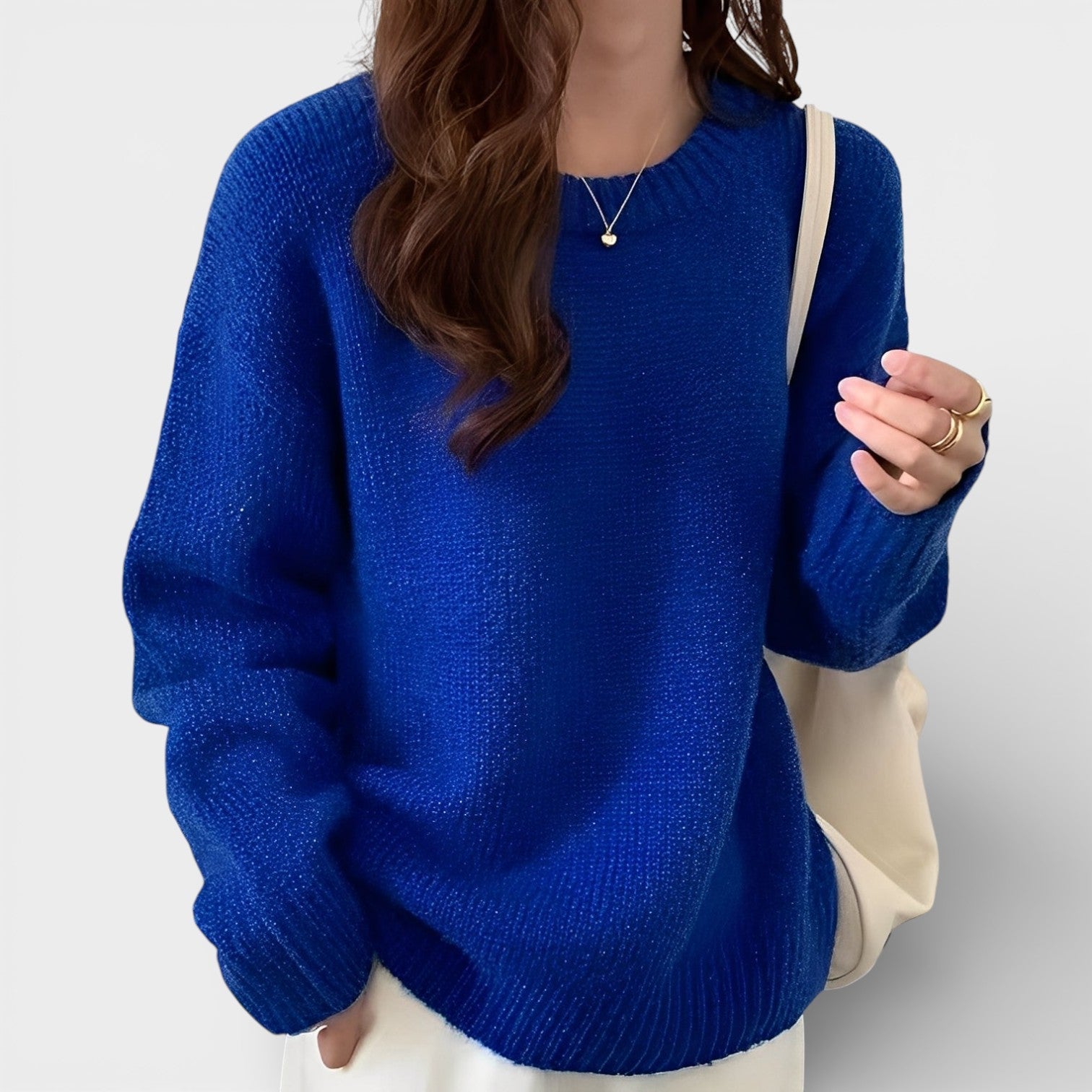 Lucie – Oversize svetr s minimalistickým designem