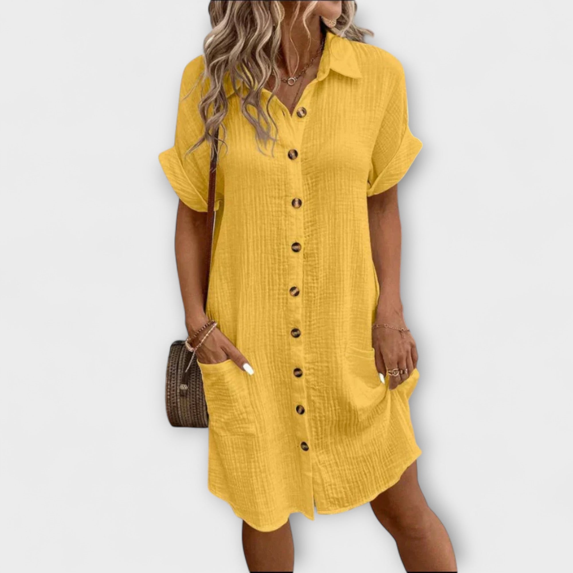 Aria - Klasické polo casual šaty